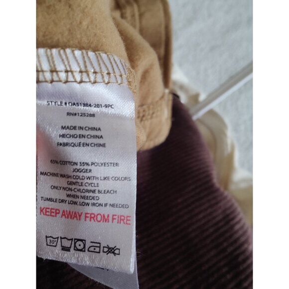 Bearpaw Corduroy Jacket Boy's 3-piece Set W LS Top Joggers 2T NWT - Picture 7 of 10